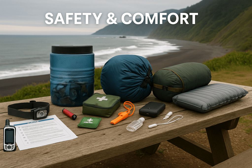 Safety and Comfort on the Lost Coast Trail